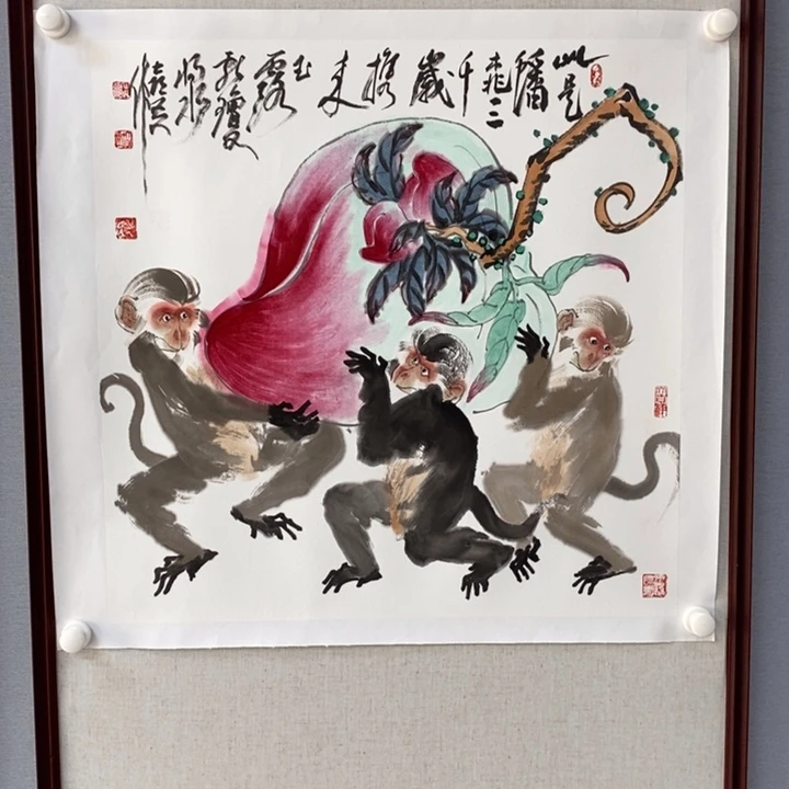 国画亲笔手绘原创