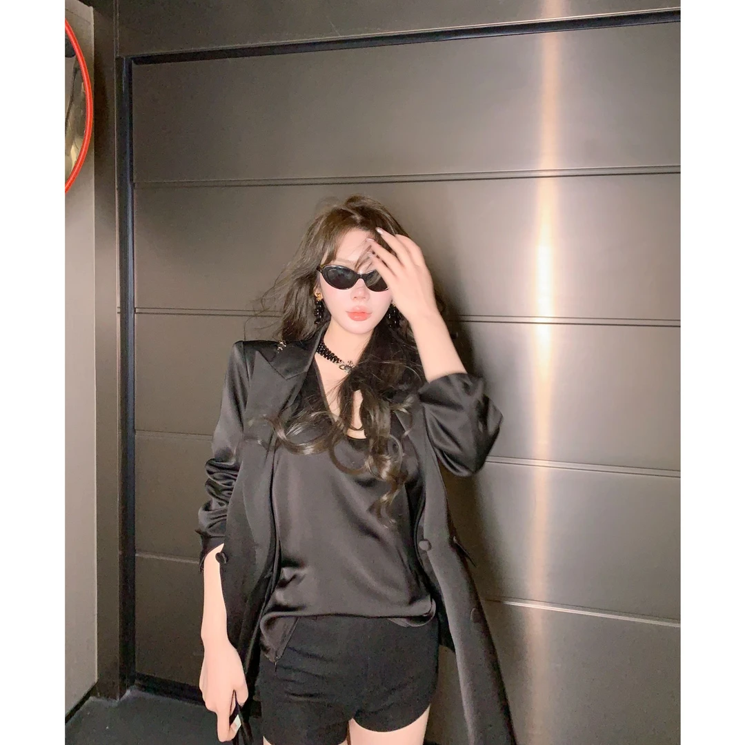 媛媛【必囤显瘦】新款韩版百搭显瘦背心吊带#D0767