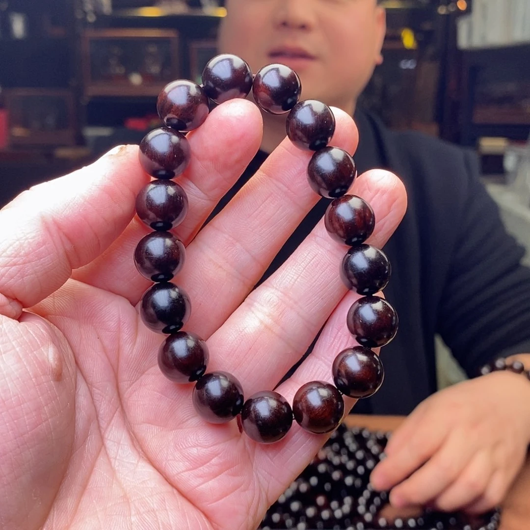 檀香紫檀（小叶紫檀）手串/手链12*17