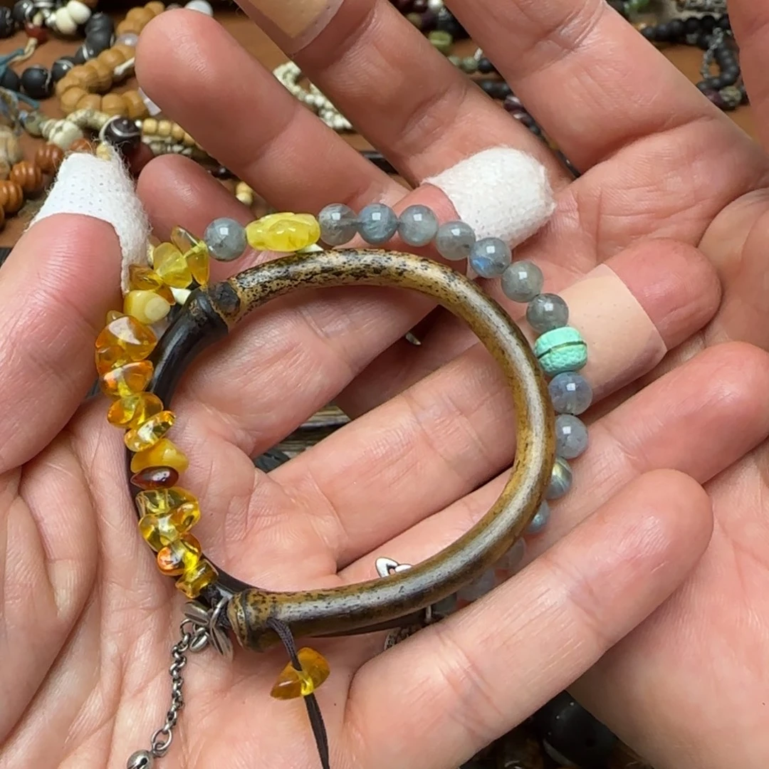 吊坠凤眼菩提手串