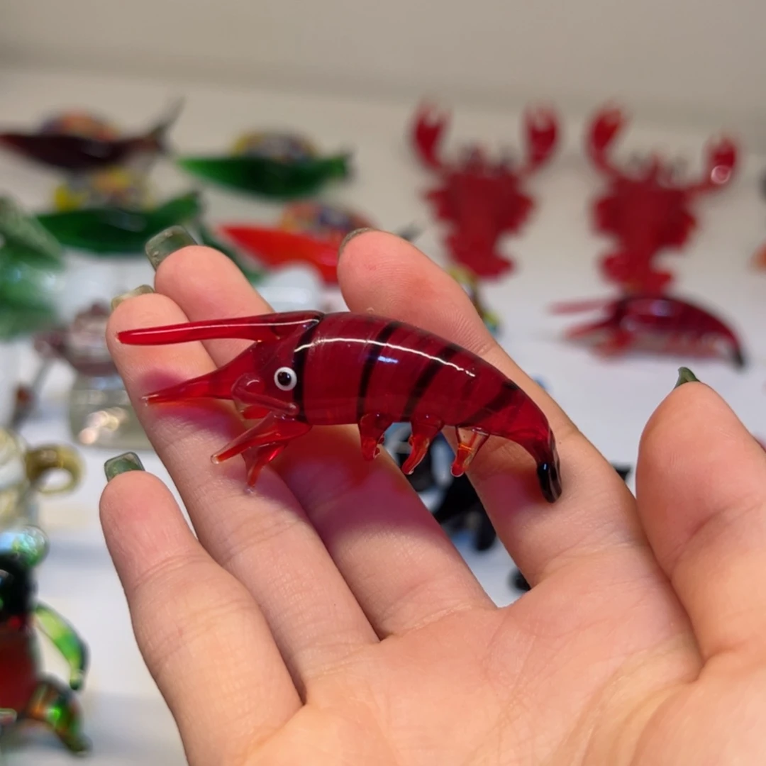 【闪购商品】琉璃手工艺品虾米