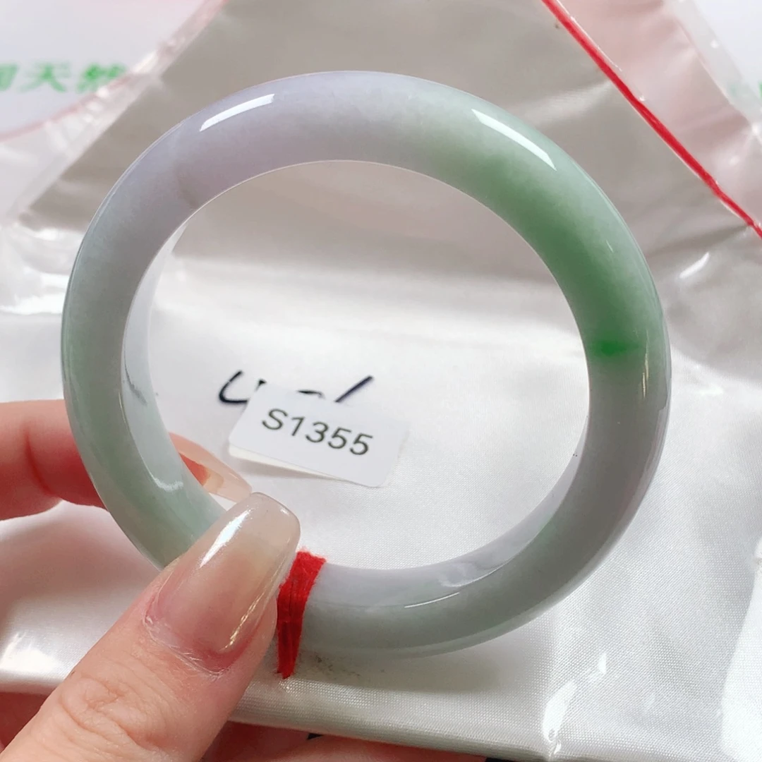 未镶嵌手镯翡翠天然翡翠手镯s1355