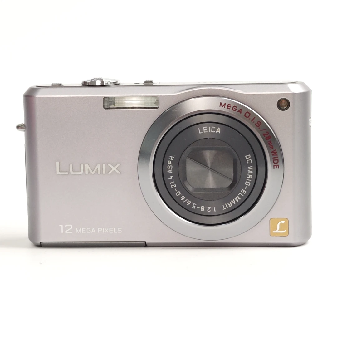 95新 Panasonic/松下 fx100银色莱卡镜头清冷感1220w像素复古相机