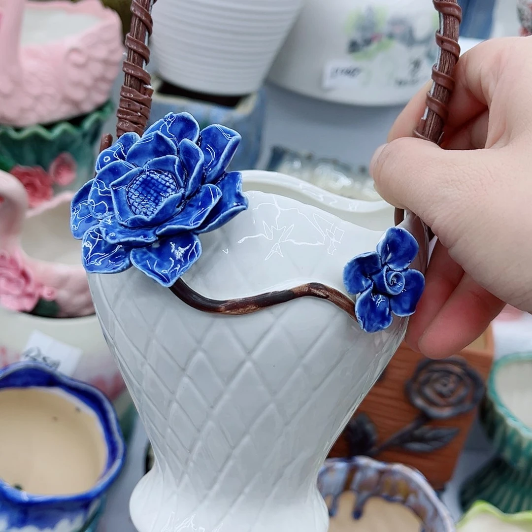 多肉绿植陶瓷花盆