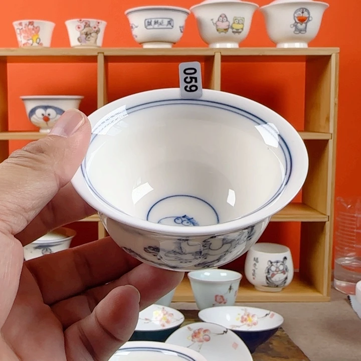 飞*非正品手绘陶瓷茶具