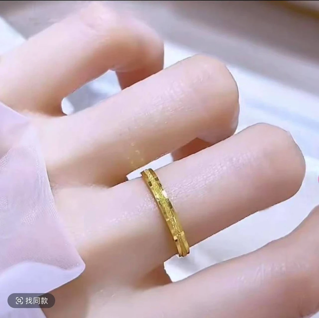 Chow Tai Seng/周大生足金三生三世戒指时尚饰品女款闭口女士女生