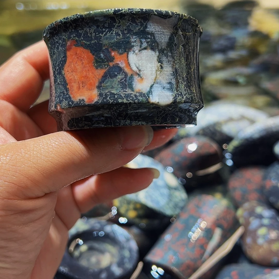 梅花玉鱼缸石茶周边不退不换