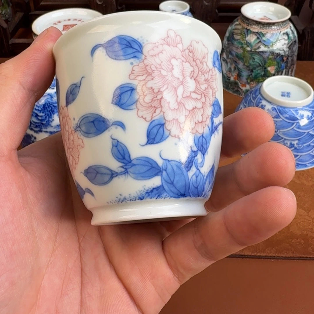 瓷片景德镇瓷器手工手绘