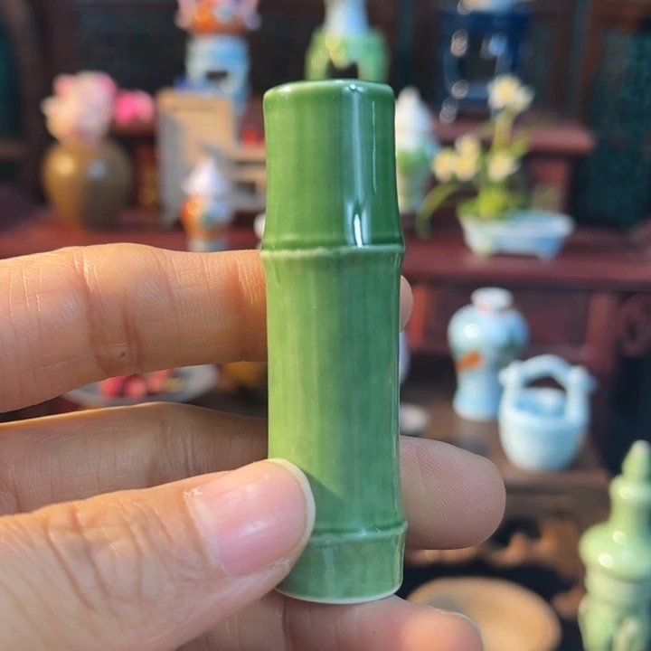 摆件微陶老王迷你花瓶