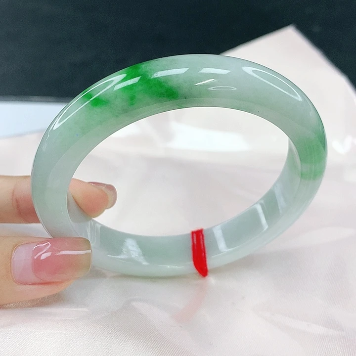 翡翠未镶嵌手镯圈59.5，13024