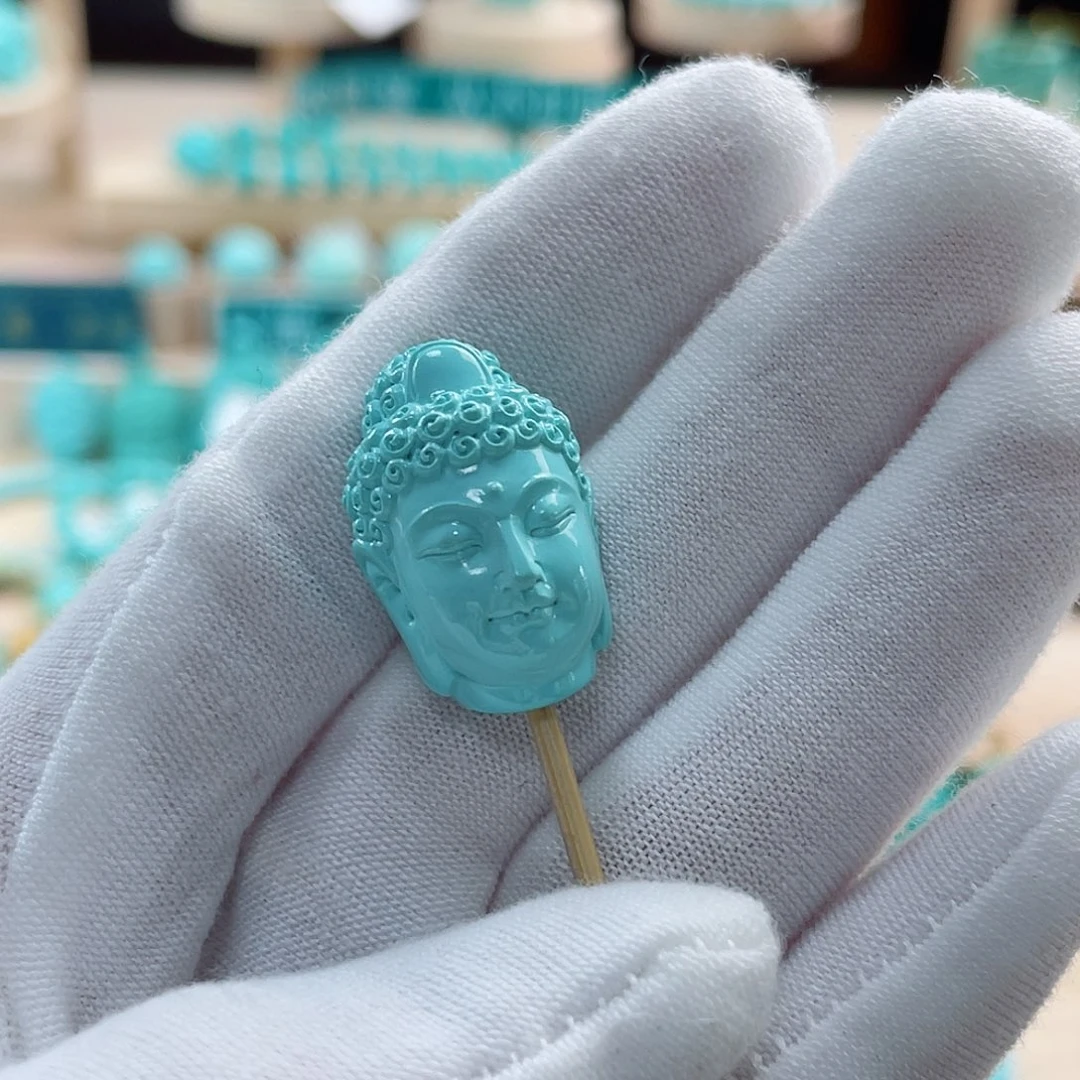 绿松石珠宝奇石未镶嵌