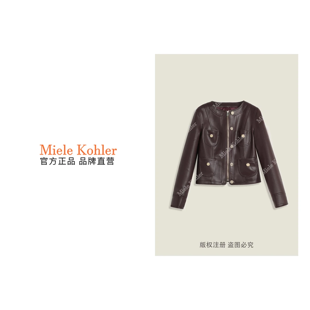 秋冬新款设计感复古百搭气质女款外套MKKQ85613【澳门小源同款】