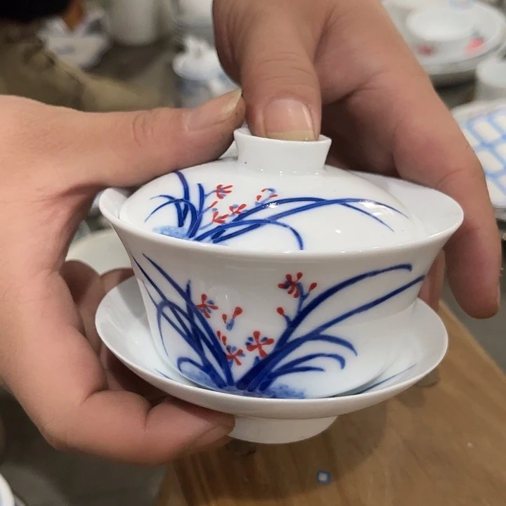 醴陵老厂瓷微瑕慎拍