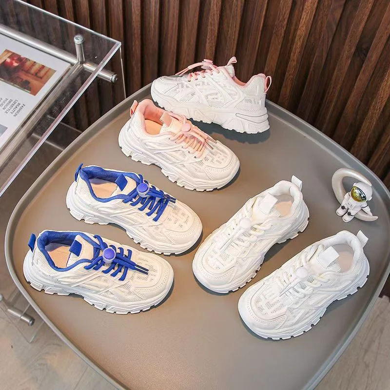 儿童运动鞋新款2025春秋季舒适透气男女童跑步鞋休闲鞋童鞋