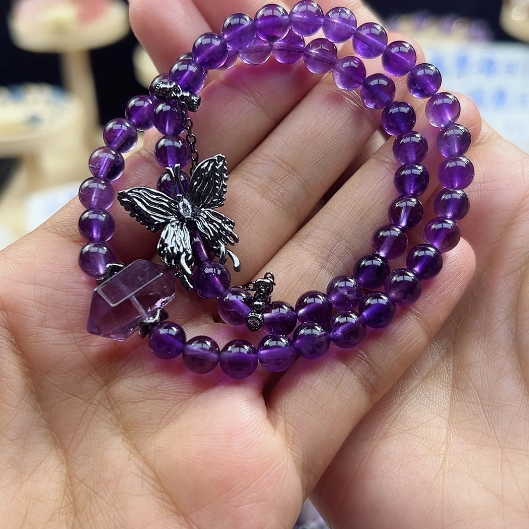 水晶手串未镶嵌水晶手串