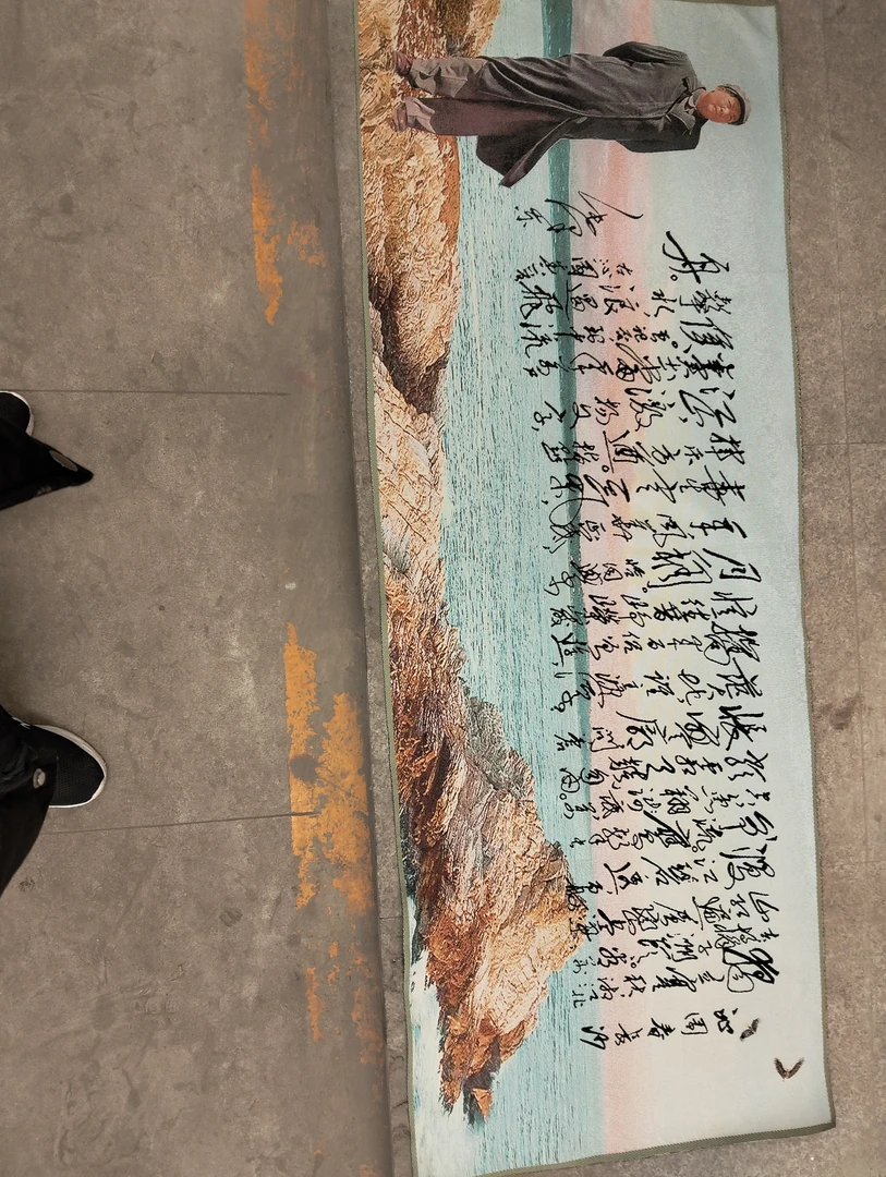 沁园春盛世长城山水风景客厅装饰画