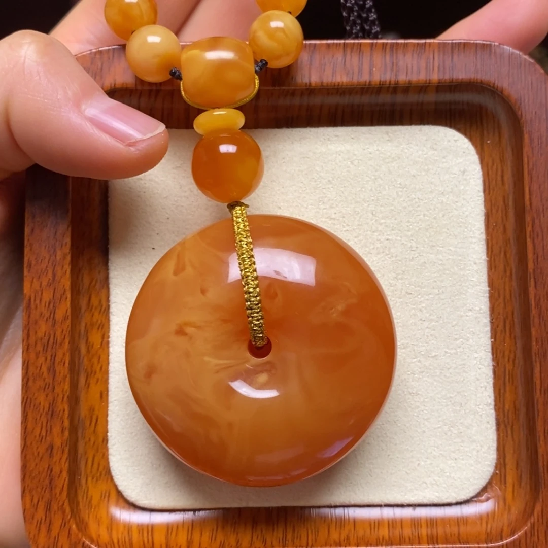 【闪购商品】蜜蜡颈饰未镶嵌项链