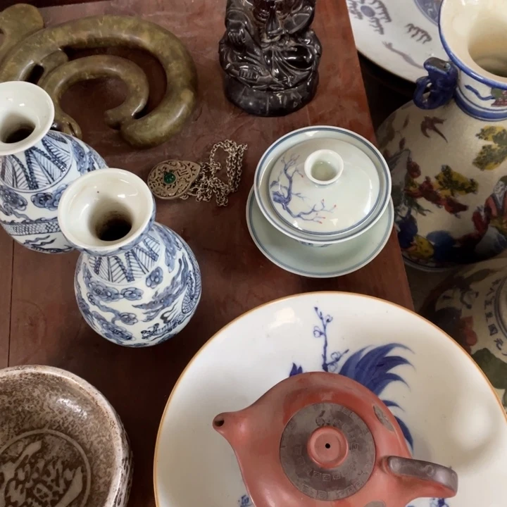 陶摆件瓷器制作盖碗福利