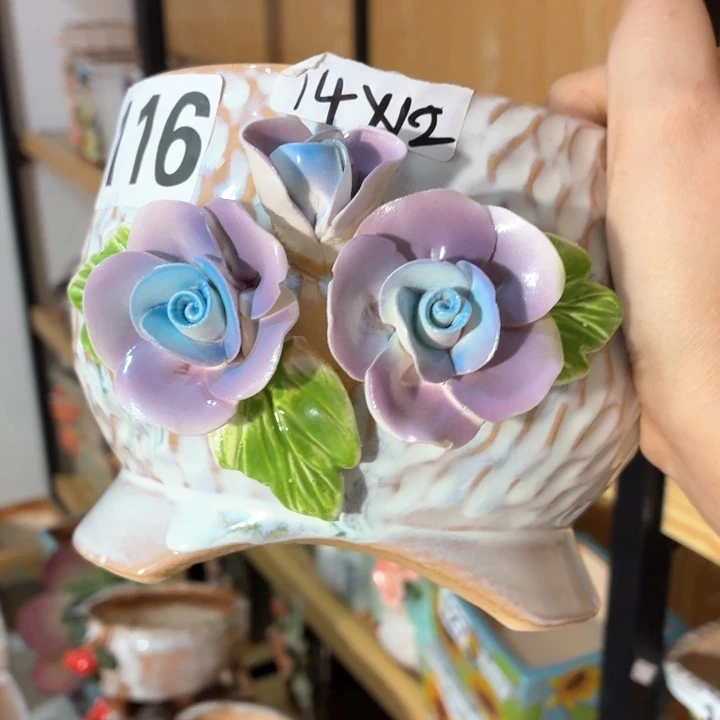 多肉花盆满15包邮