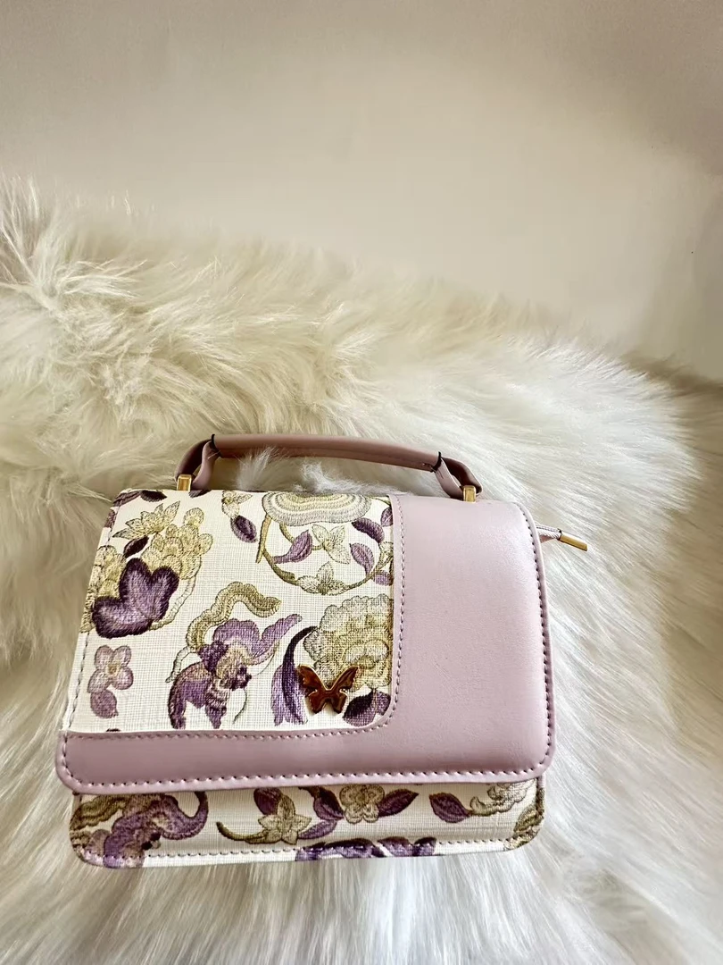 包盖见详情法式无性别风双肩包休闲小包包小方包斜跨包百搭时尚