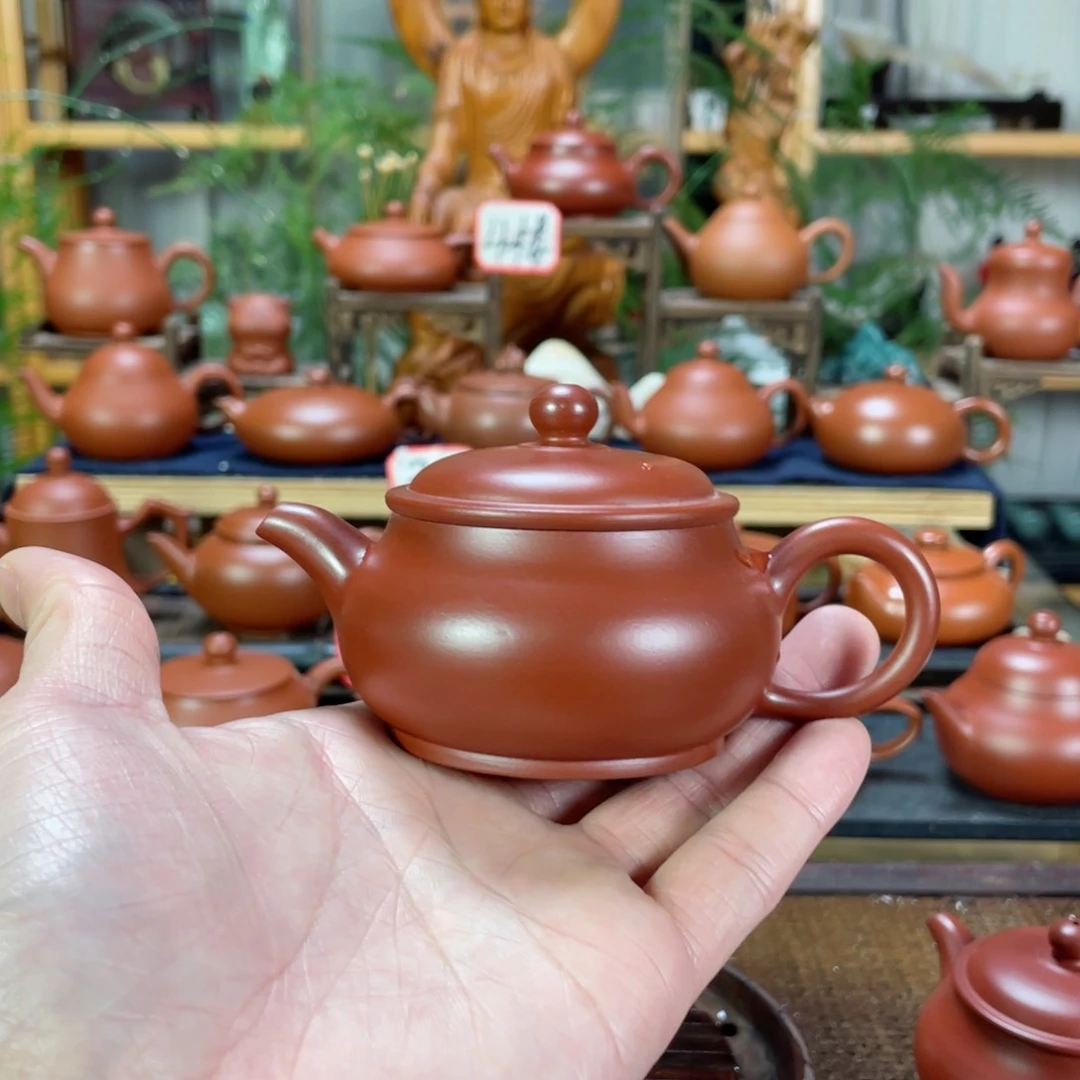 紫砂茶壶北*朱泥明炉