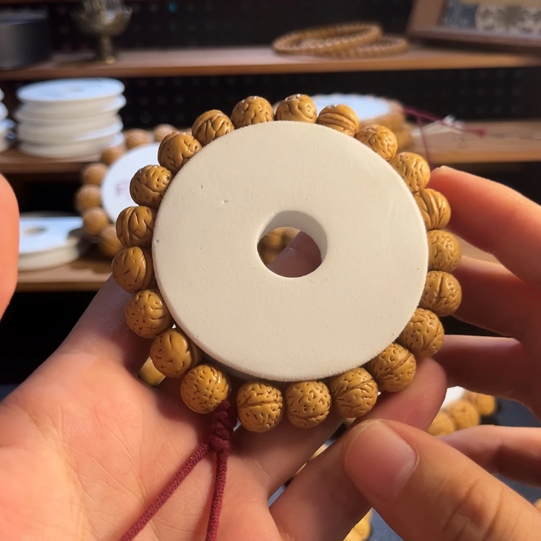 浪***口吊坠桃核11+野生一道筋不退换