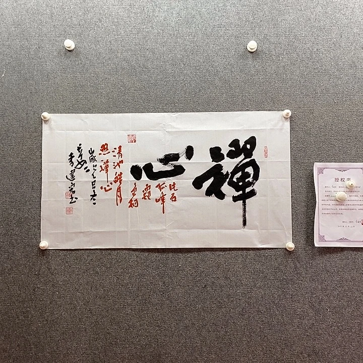 书法书法作品多次参加