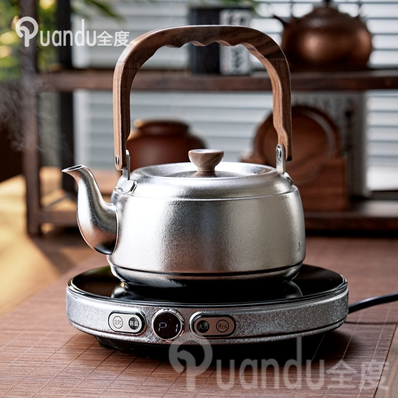 家用茶壶纯钛煮茶壶提梁壶煮茶器烧水壶2026新款煮茶功夫茶具