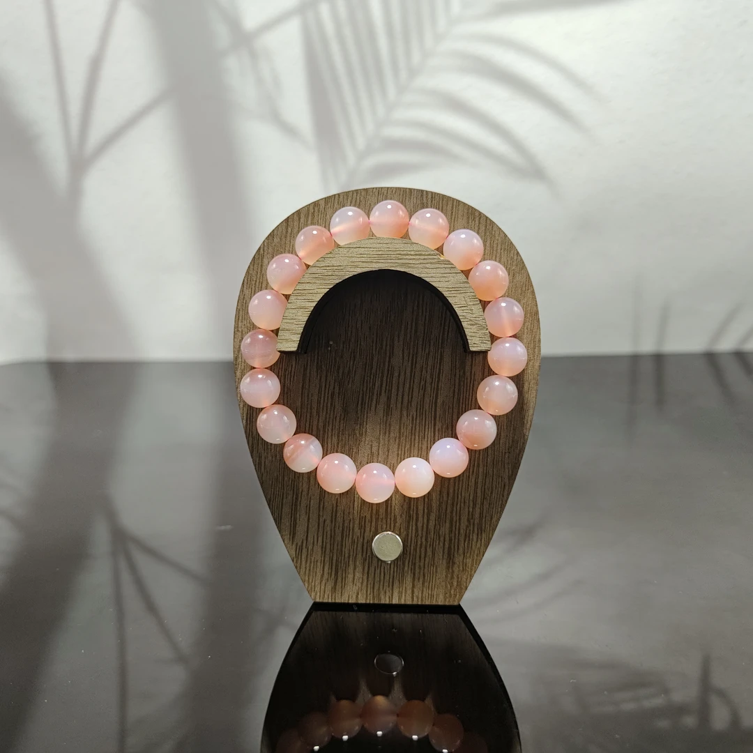 N玛瑙圆珠手串（卡9）1266