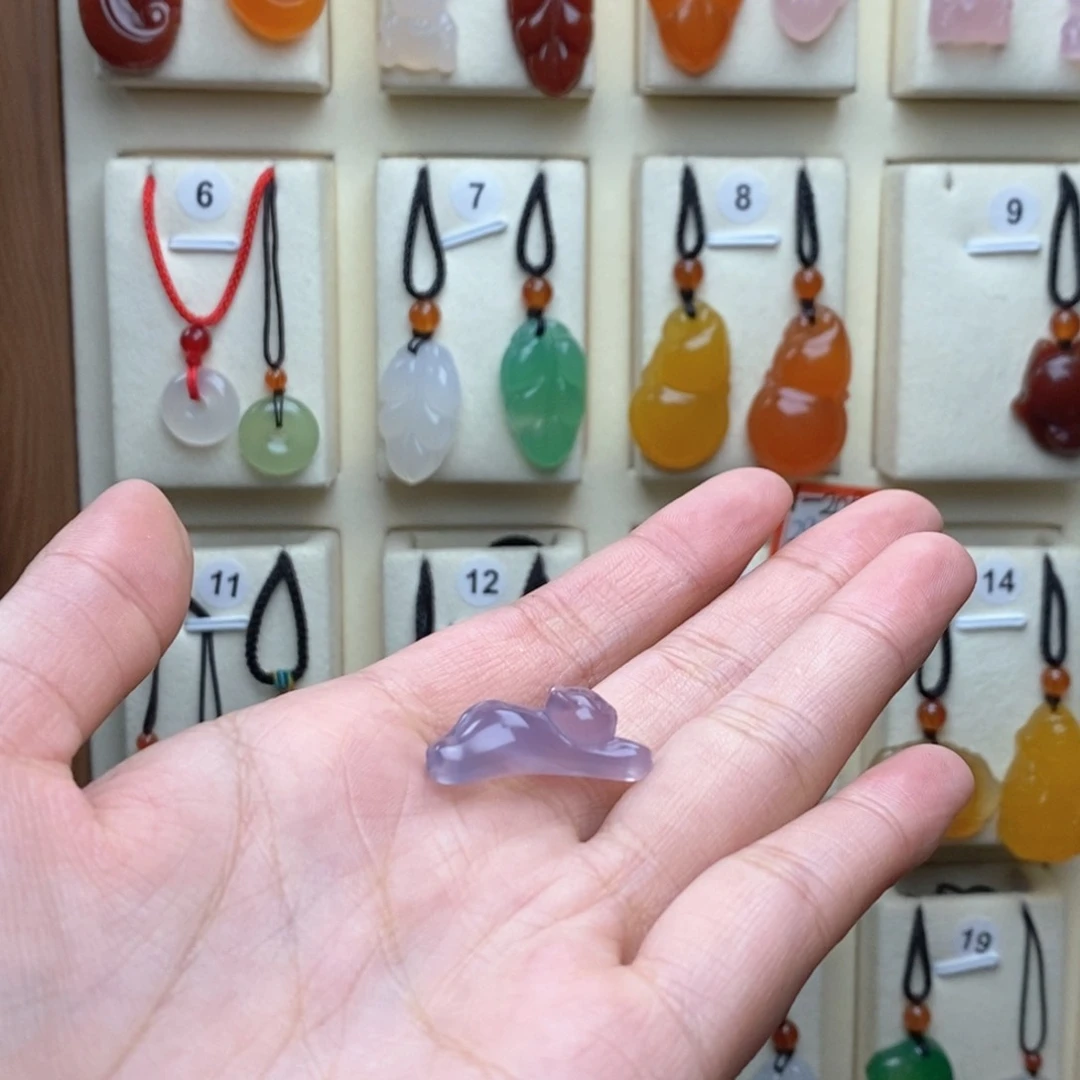 玛瑙/玉髓吊坠(赠链)未镶嵌濑*