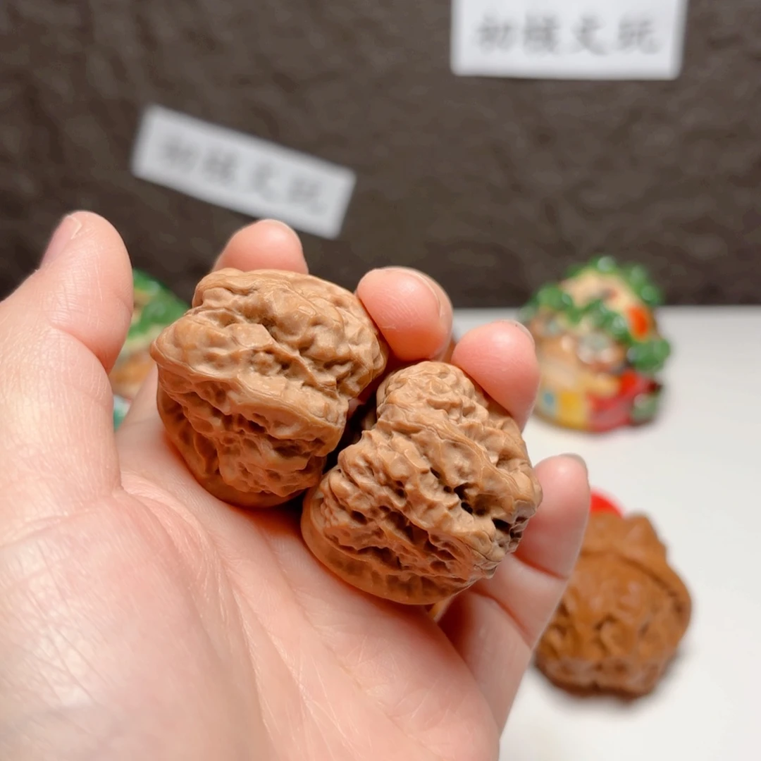 文玩核桃把件傻**傻蛤蟆头