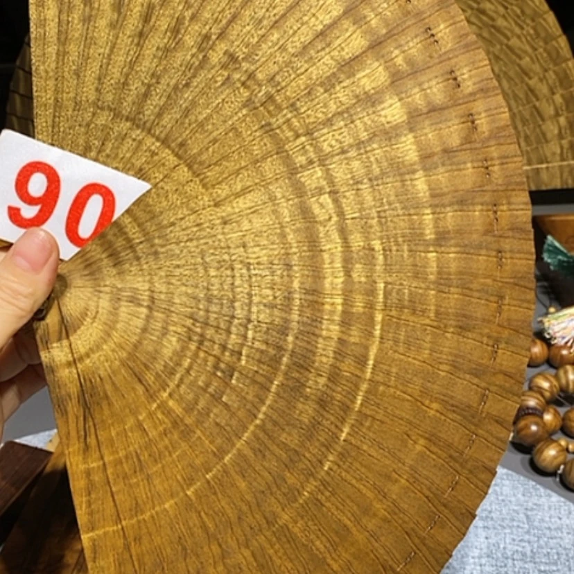【闪购商品】金丝楠用****7金丝楠木扇子