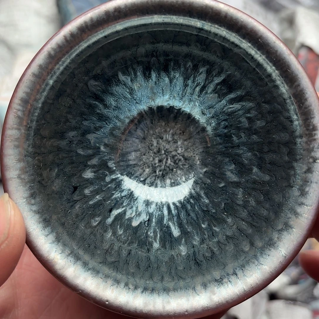 茶盏微瑕建盏主人杯一只