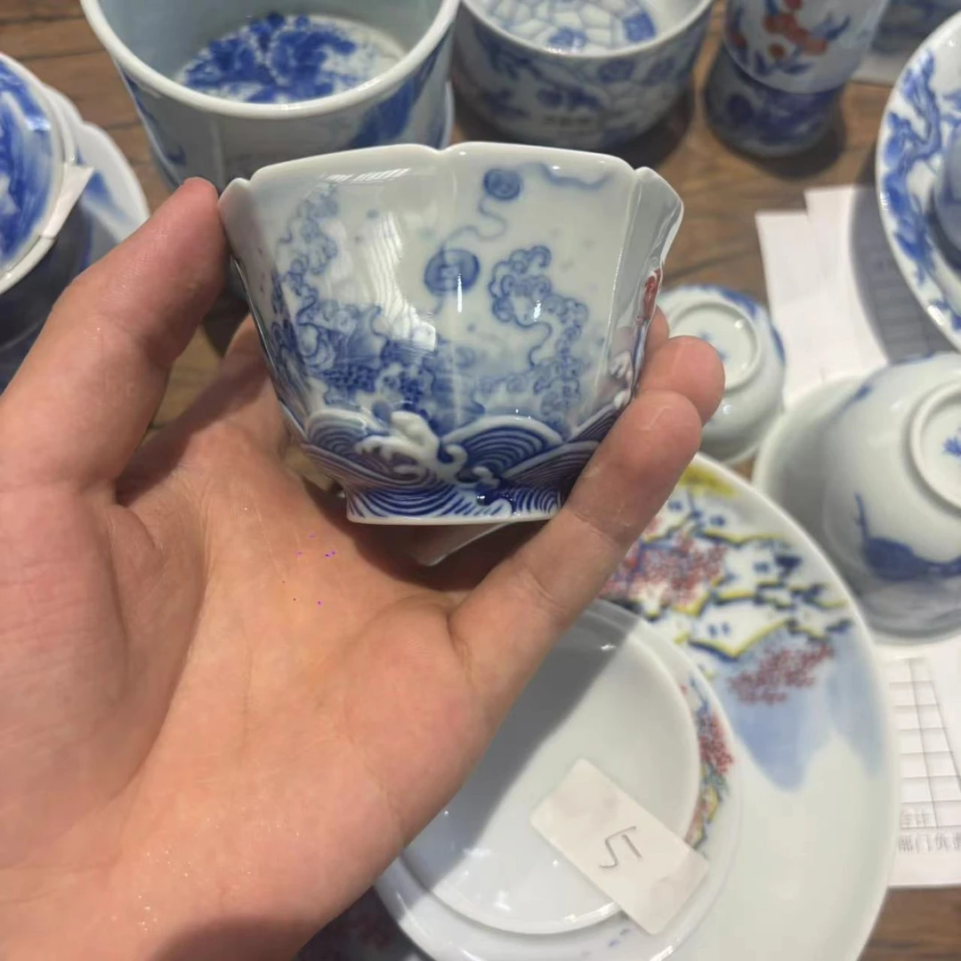 正春堂金蟾抱鱼八方杯