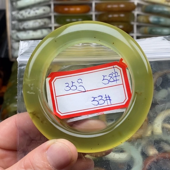 未镶嵌蛇纹石玉手绳