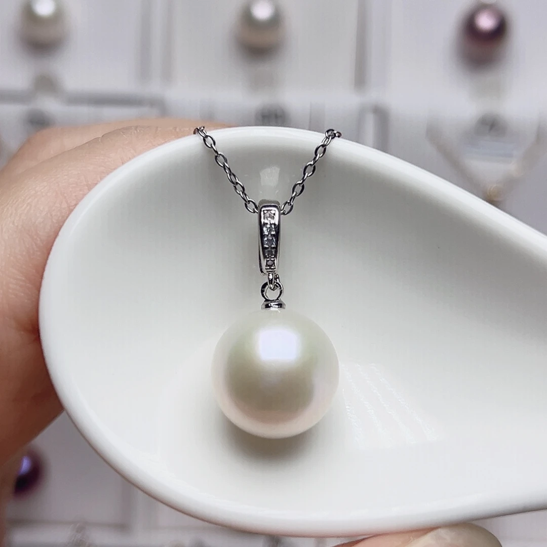 嘉***怡未镶嵌吊坠(赠链)淡水珍珠