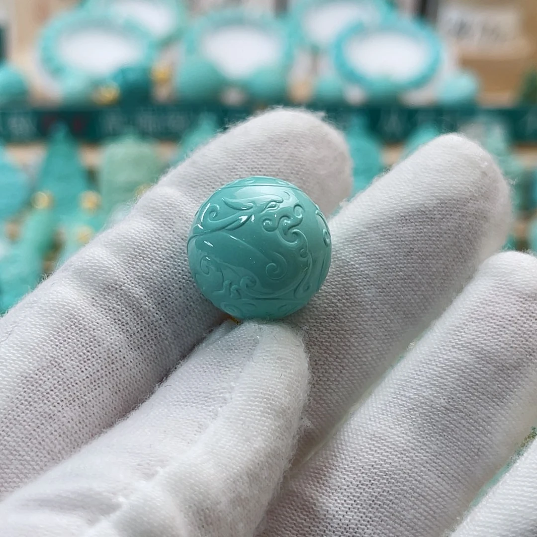 绿松石珠宝奇石未镶嵌