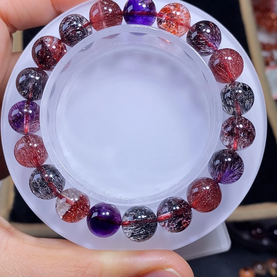 手链水晶未镶嵌黑加仑