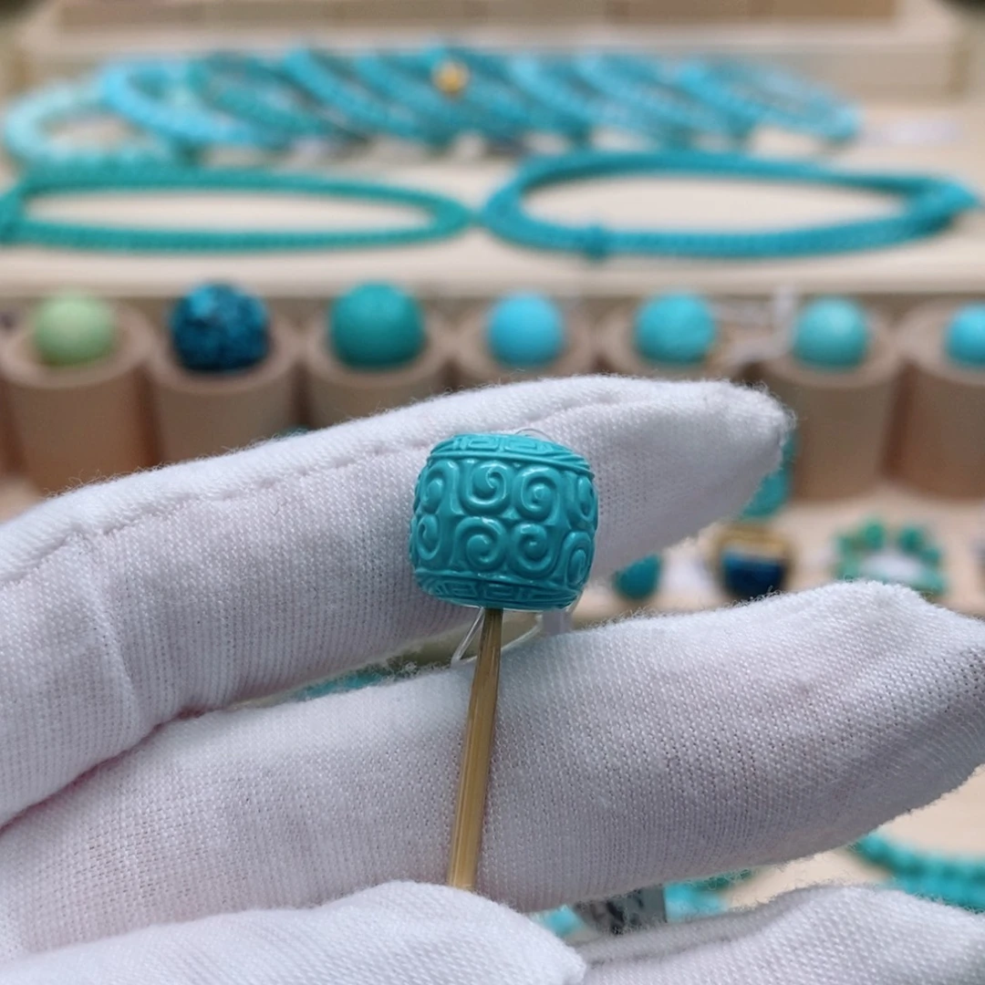 绿松石珠宝奇石未镶嵌