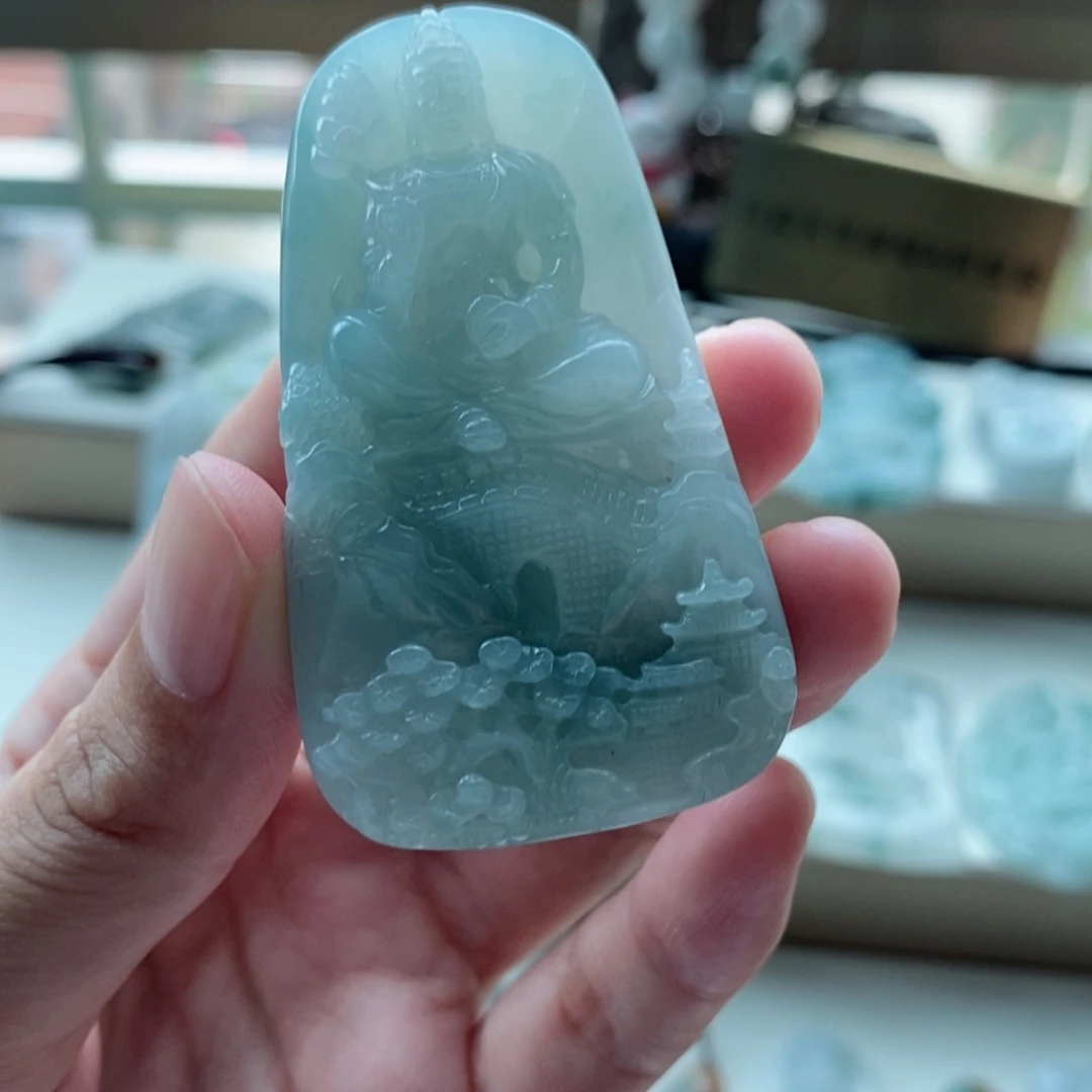 【闪购商品】颈饰未镶嵌翡翠天然缅甸A货翡翠