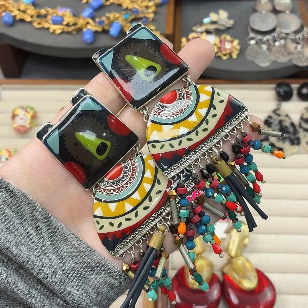 琉璃合金合金tata耳夹