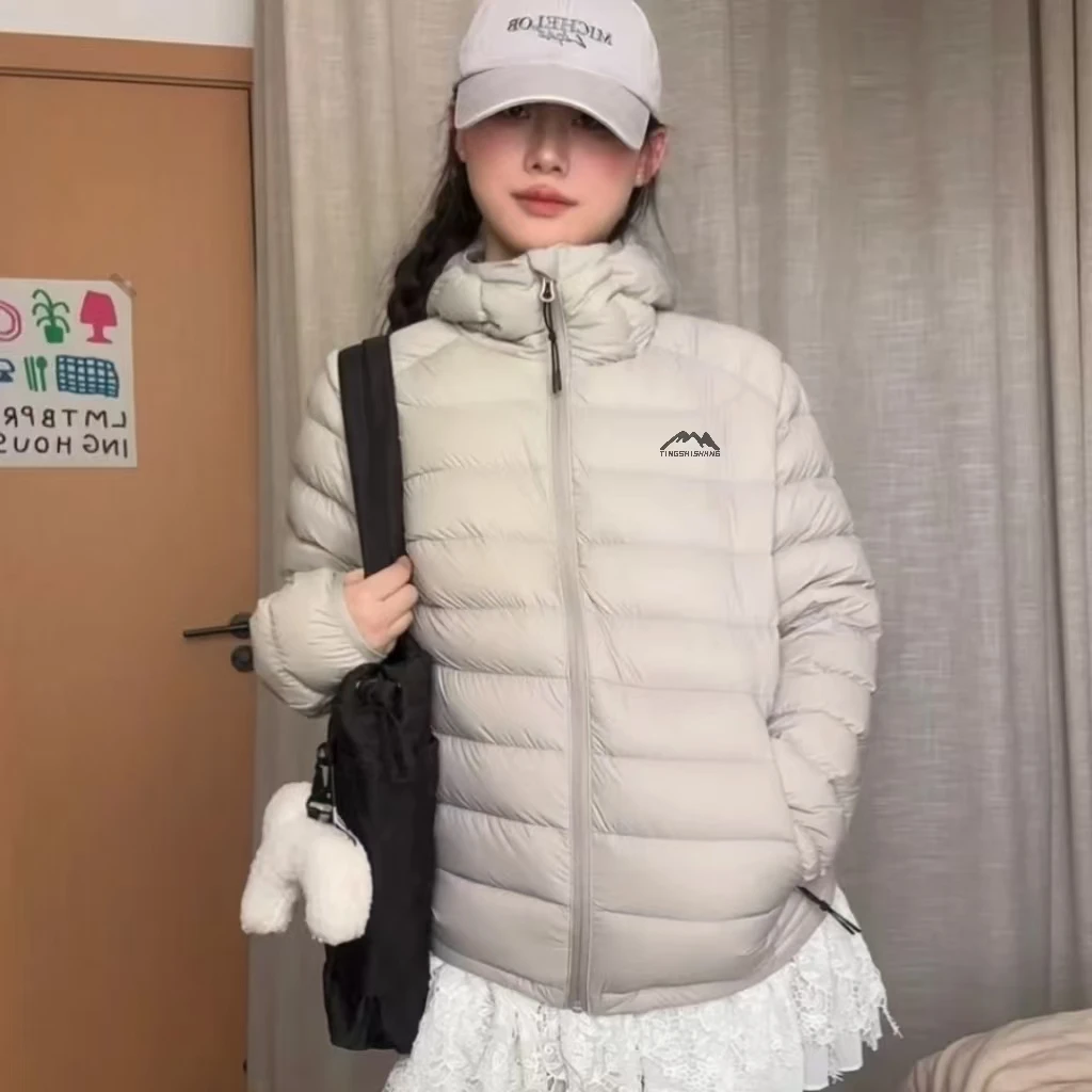 【508】连帽排骨棉服男女情侣2025年冬季新款美式休闲小个子外套