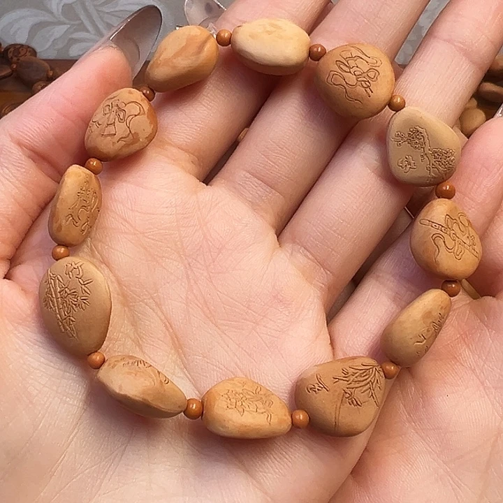 逸***遥松木梅兰竹菊暗八仙松子