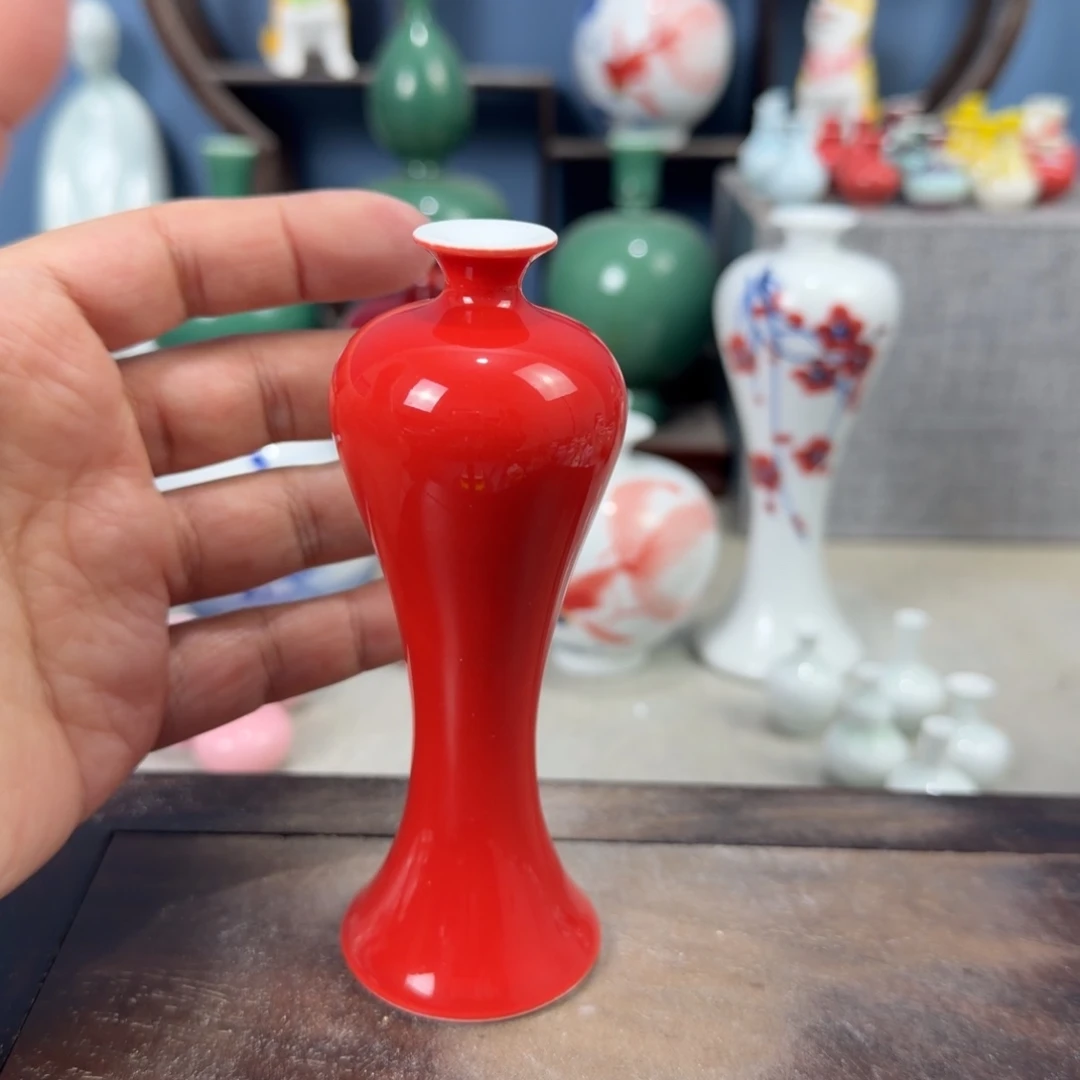 陶瓷手工小花器摆件