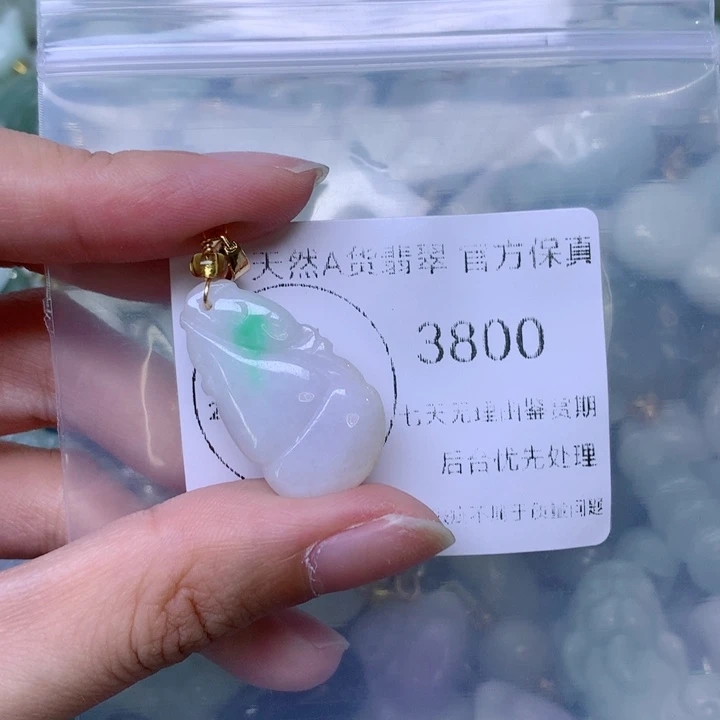 吊坠(不含链)未镶嵌翡翠