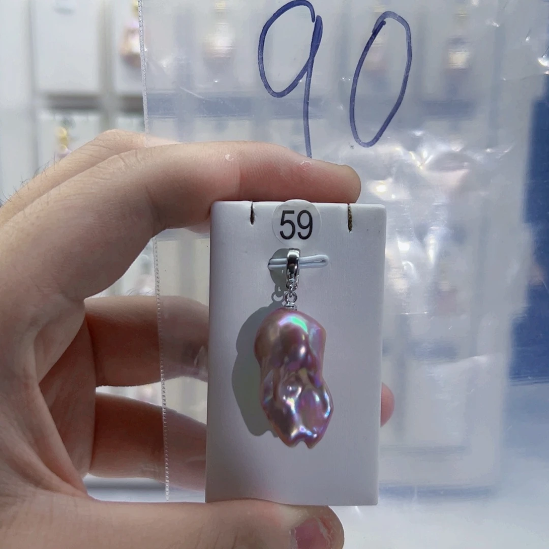 小***西淡水珍珠合金颈饰