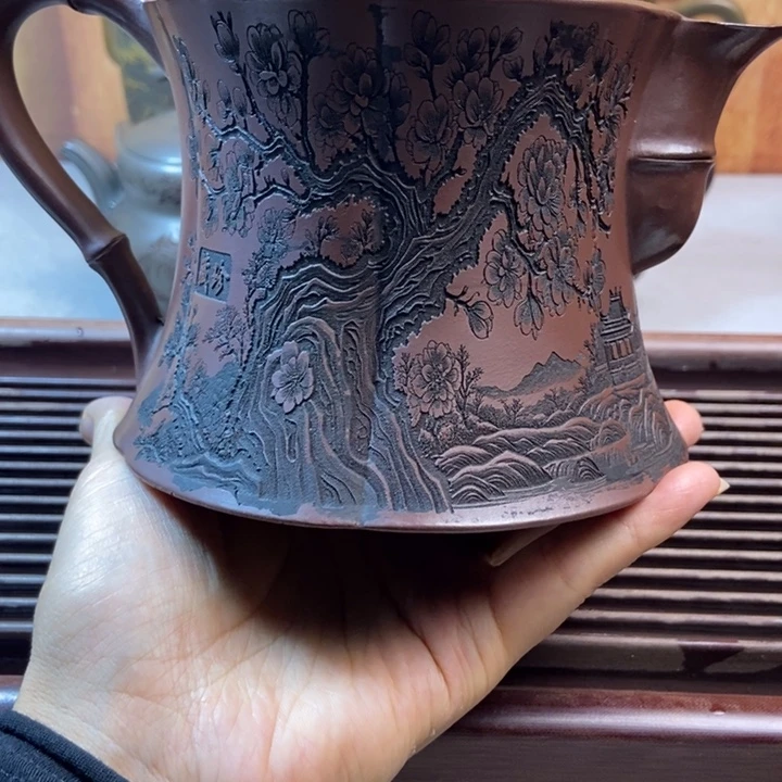 茶壶紫砂紫砂全手工定制