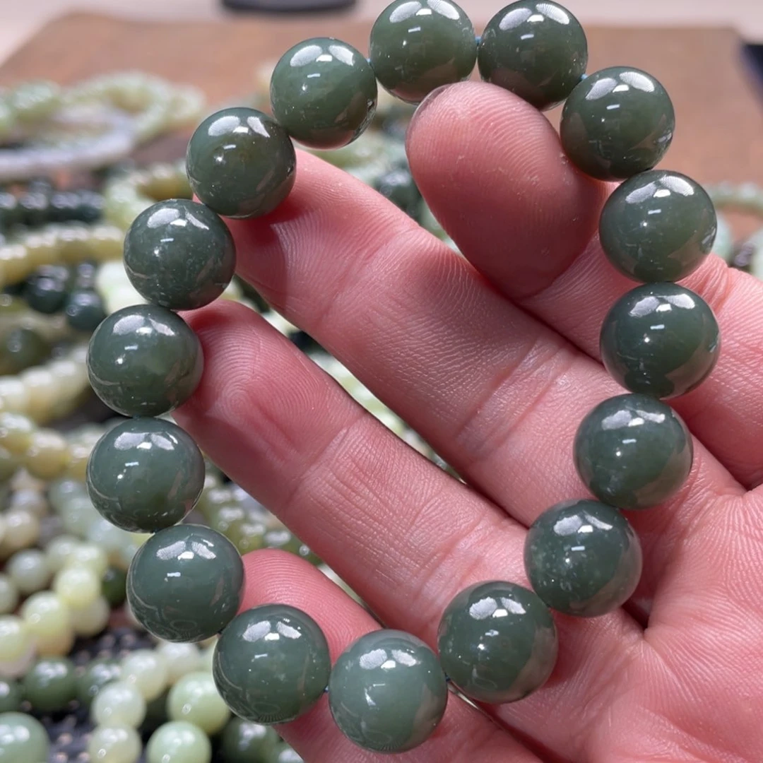 和田玉手链未镶嵌