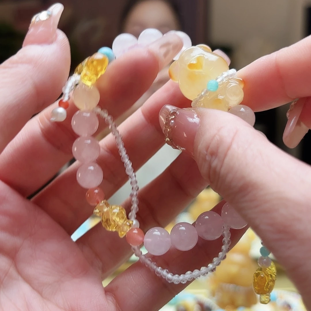 琥珀未镶嵌手镯琥珀