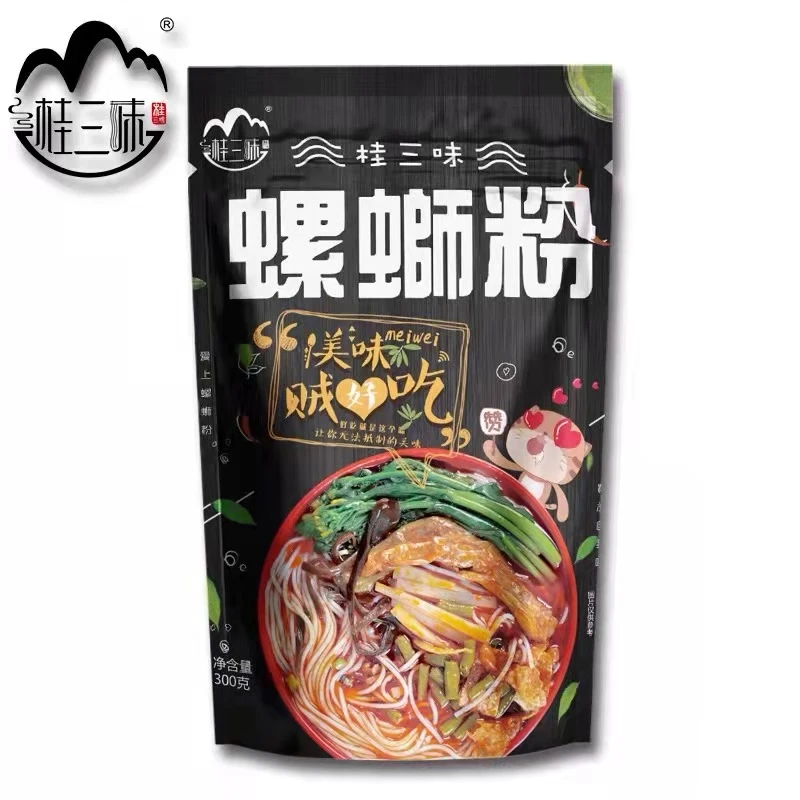 桂三味原味螺蛳粉300g水煮型酸爽醇香地道美味